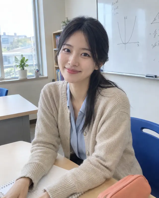 이○○ 선생님 (AI로 만든 가상 인물)