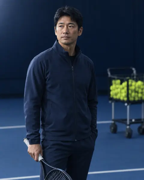 도윤 코치 · AI로 만든 가상 공간·인물