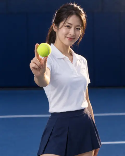 하린 코치 · AI로 만든 가상 공간·인물