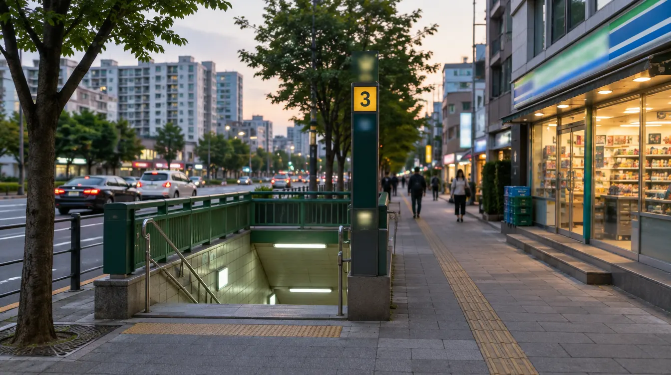 3번 출구로 나오세요 · AI로 만든 가상 공간·인물